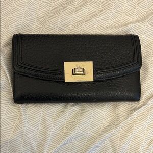 Kate Spade Black Leather Wallet